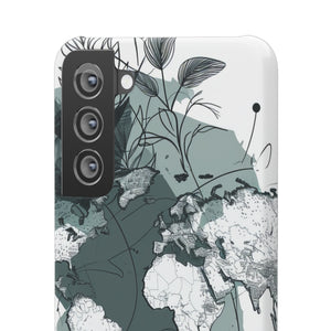 Botanical Cartography | Slim Phone Case for Samsung