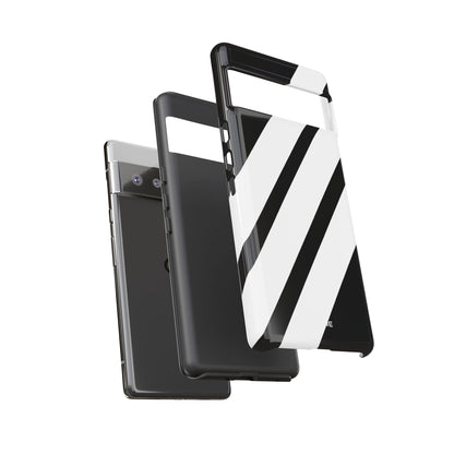 Monochrome Diagonal Symmetry - Google Pixel Case
