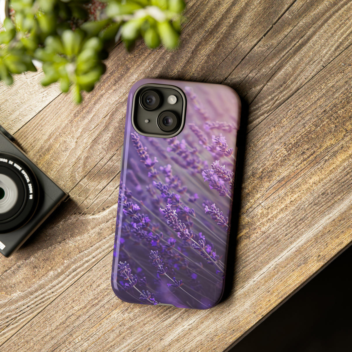 Lavender to Violet Shift - Protective Phone Case