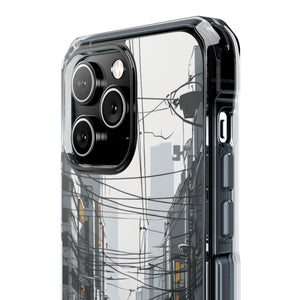 Urban Solitude - Phone Case for iPhone (Clear Impact - Magnetic)