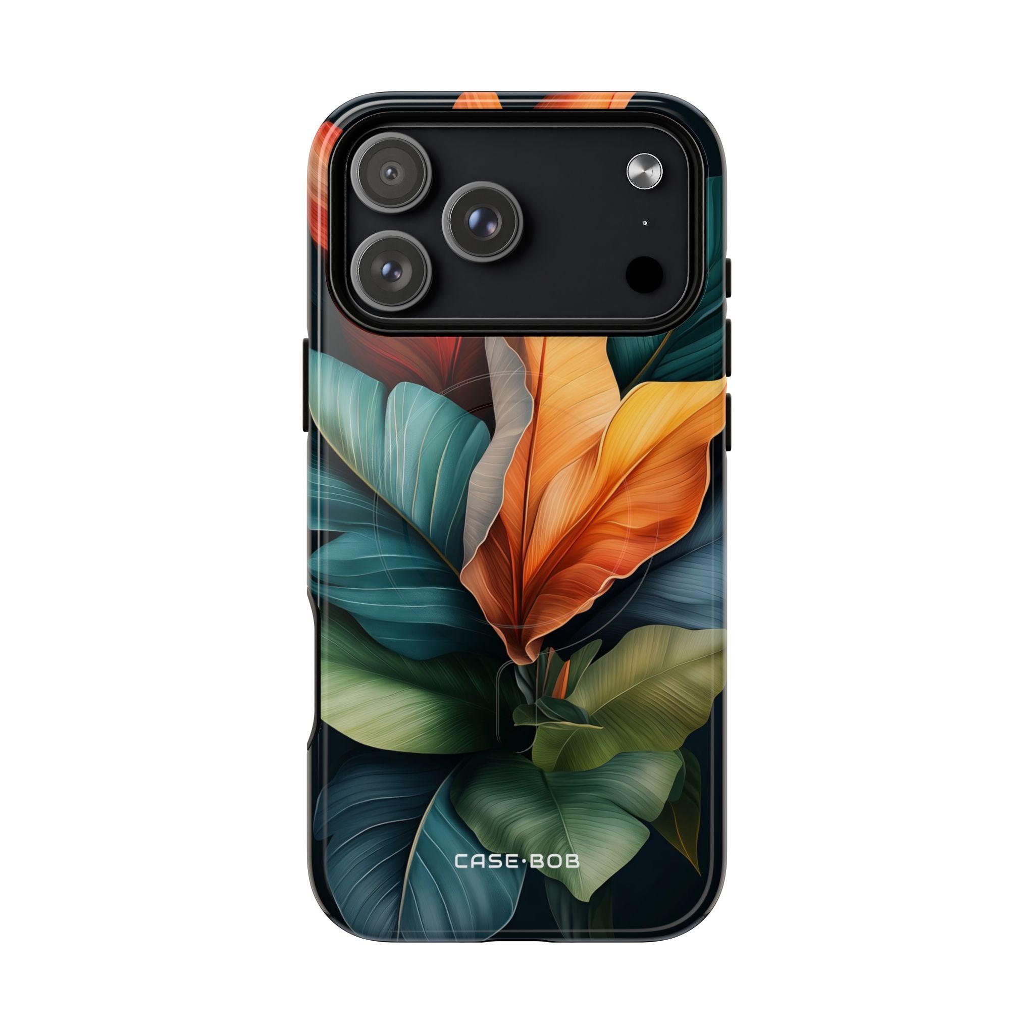 Tropical Leafburst iPhone 17 Pro Max Case - Tough+
