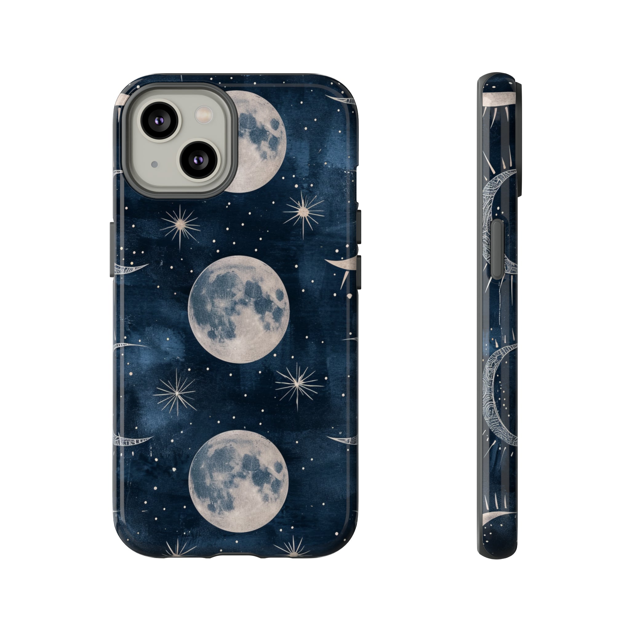 Lunar Phases Serenity - Protective Phone Case