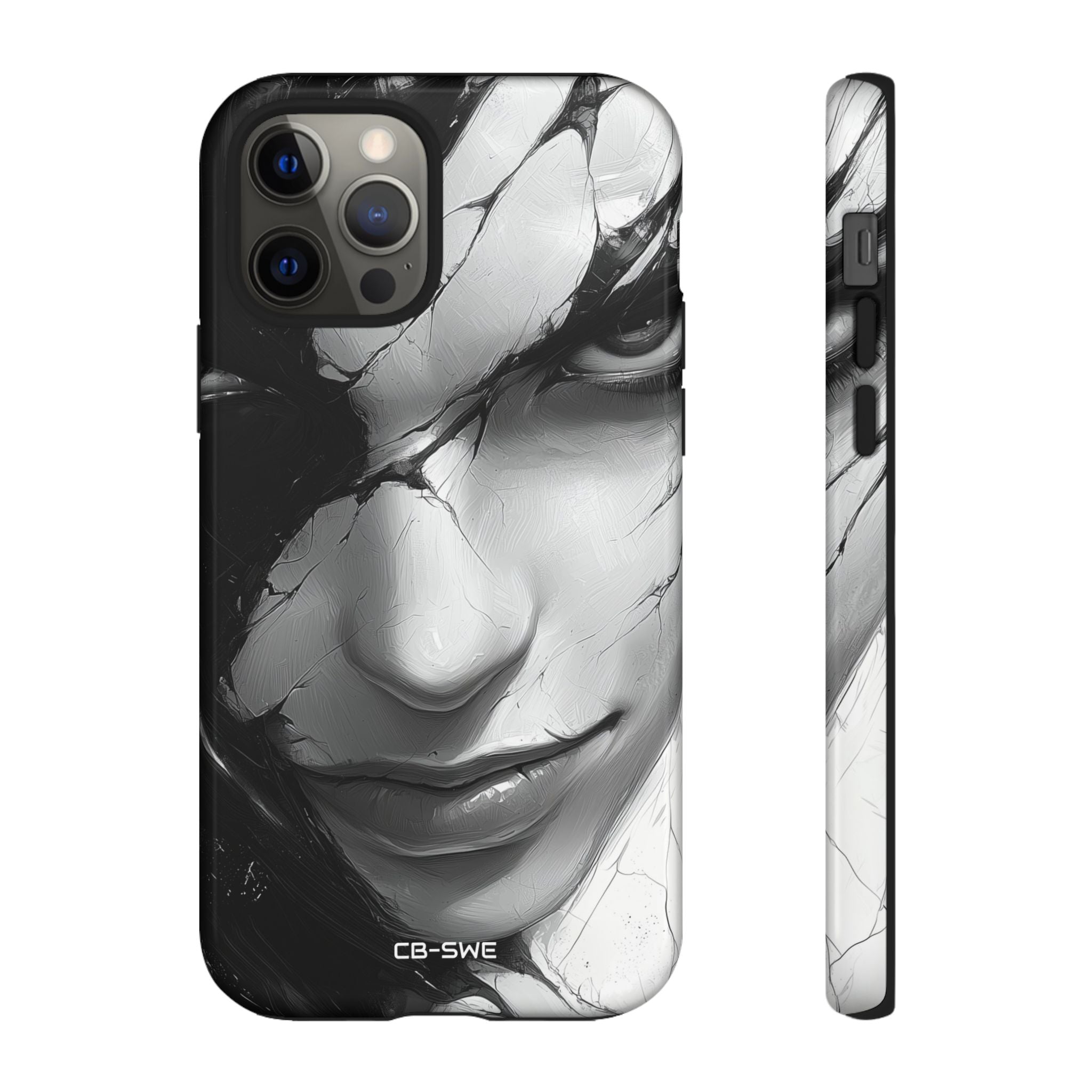 Shattered Gaze Reflects - iPhone Case