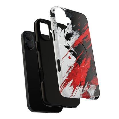 Yelling Profile Burst iPhone 16 Plus Case - Tough+