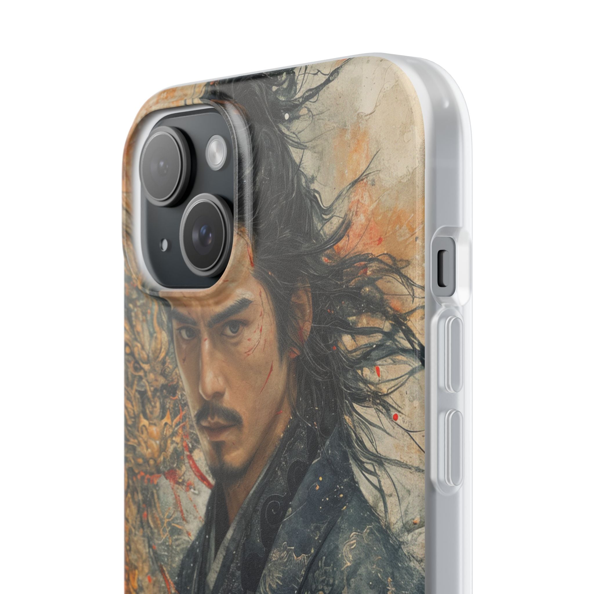 Dragonblade Warrior iPhone 15 Plus Case - Soft