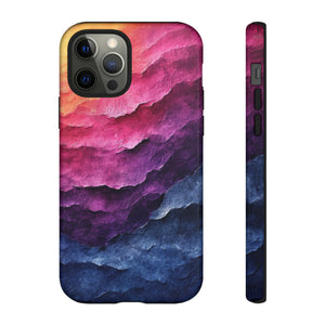 Pastel Wave Symphony - Protective Phone Case