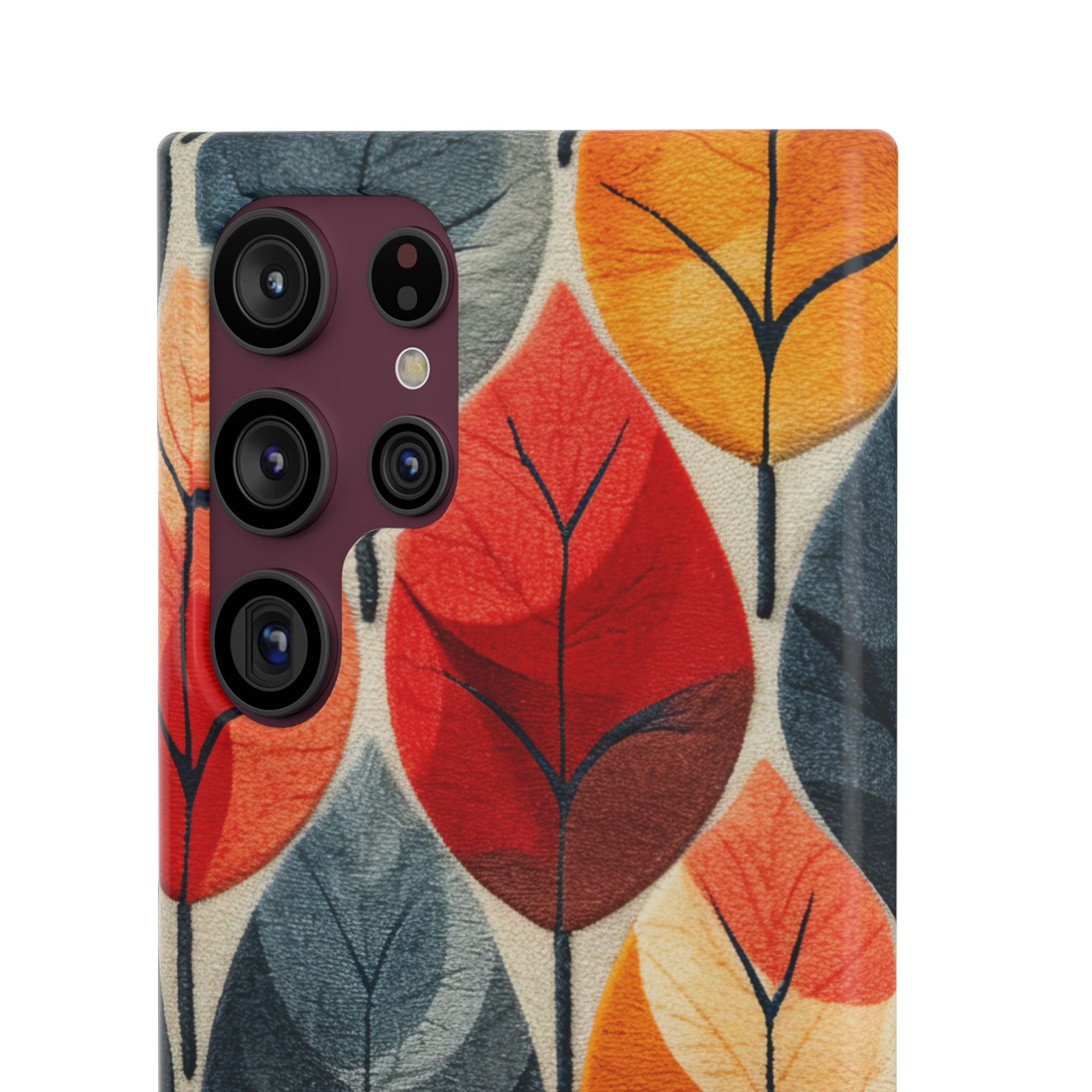 Autumn Leaf Design - Slim Samsung S22 Phone Case