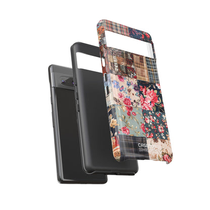 Trapunta patchwork floreale Google Pixel 7 - Tough