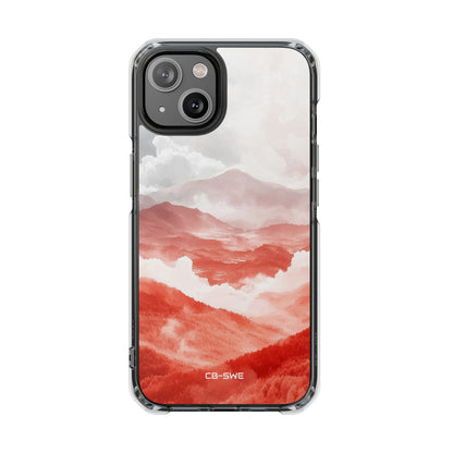 Mountain Flames Rise iPhone Case - Impact