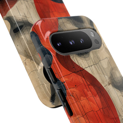 Crimson Flow Profil Google Pixel 9 - Tough