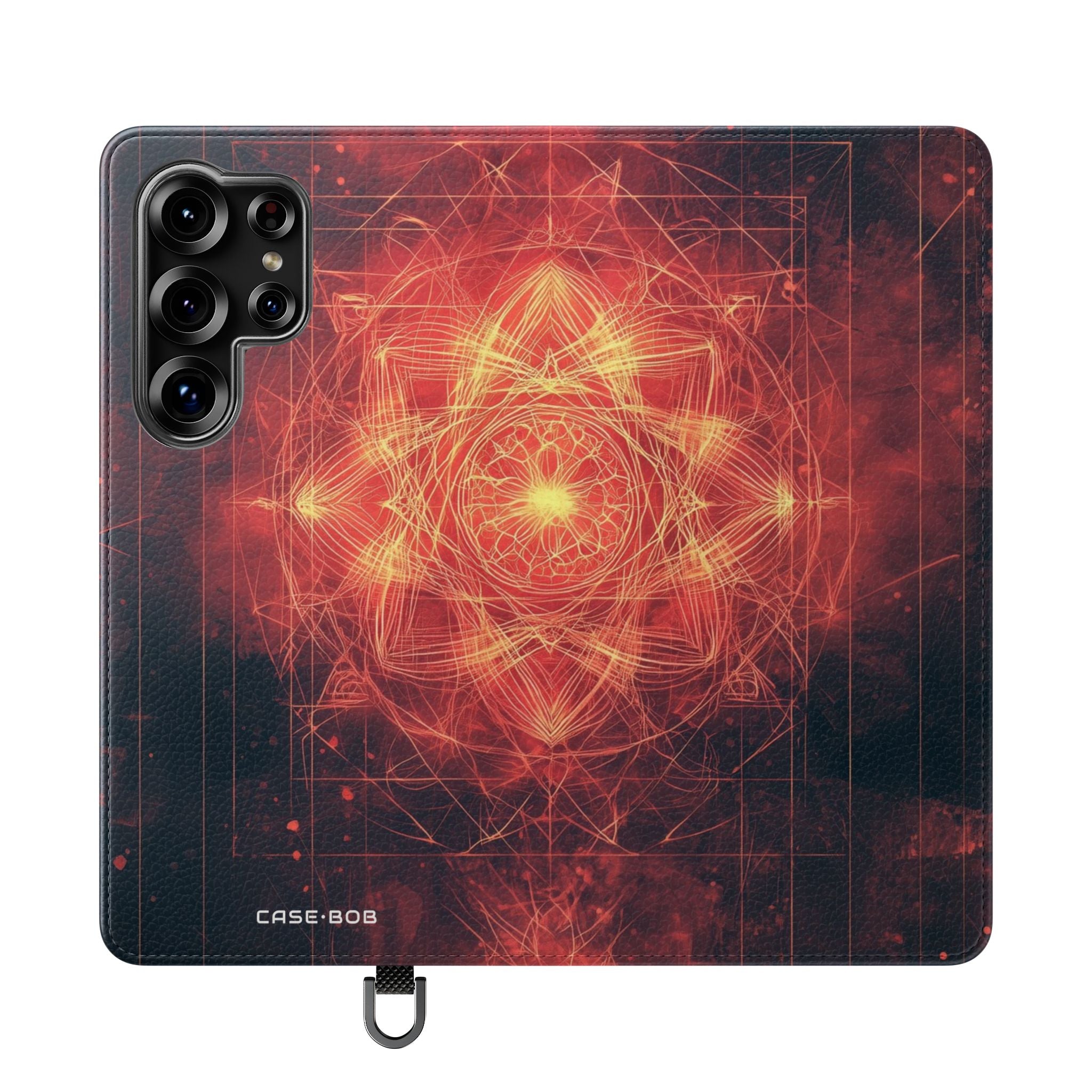 Glowing Mandala - Samsung S25 Ultra Case - Wallet