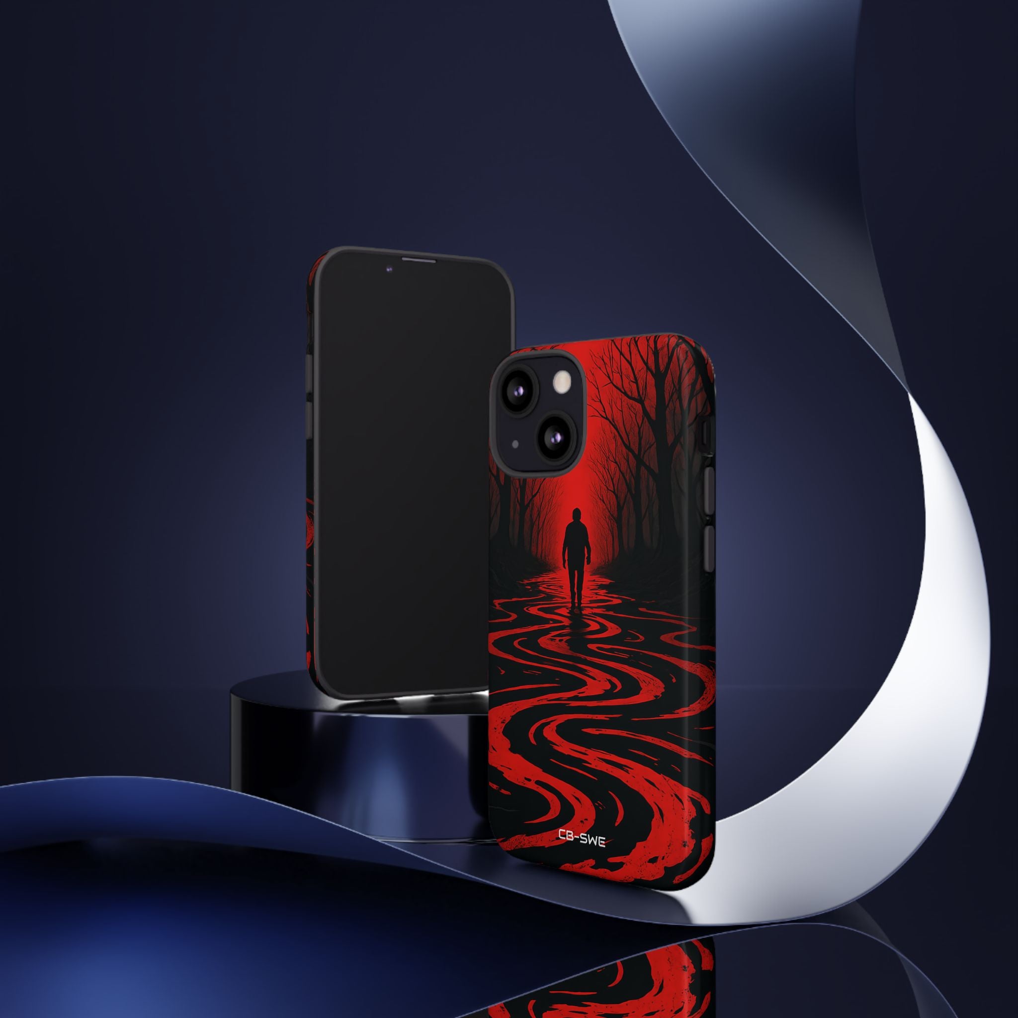 Red Path Mystery - iPhone Case