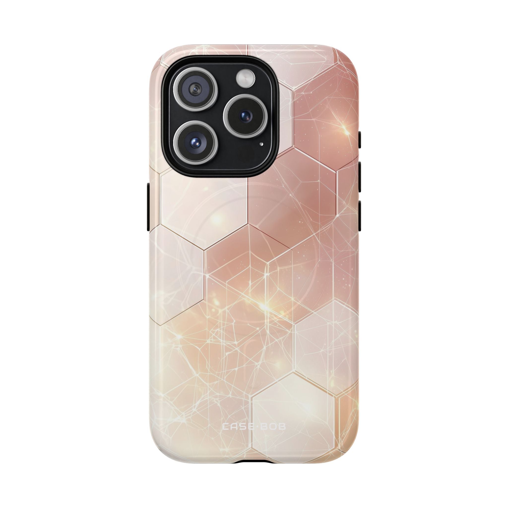 Honeycomb Glow iPhone 15 Pro Case - Tough+