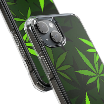 Green Leaf Symmetry iPhone Case - Impact