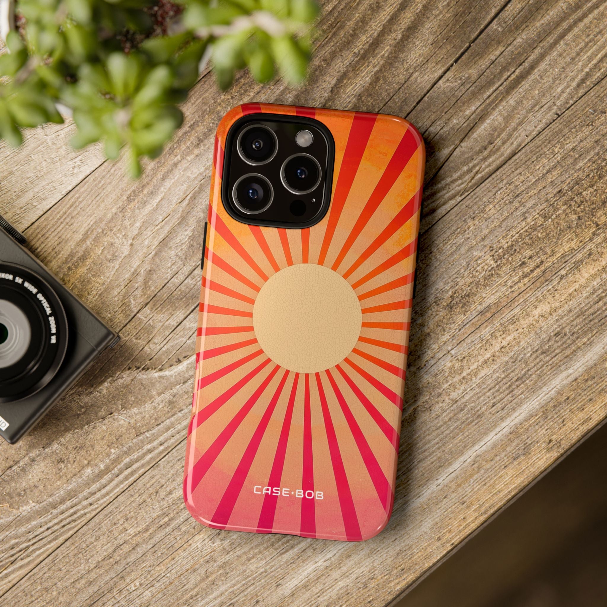 Sunburst Radiance iPhone 16 Pro Max Case - Tough