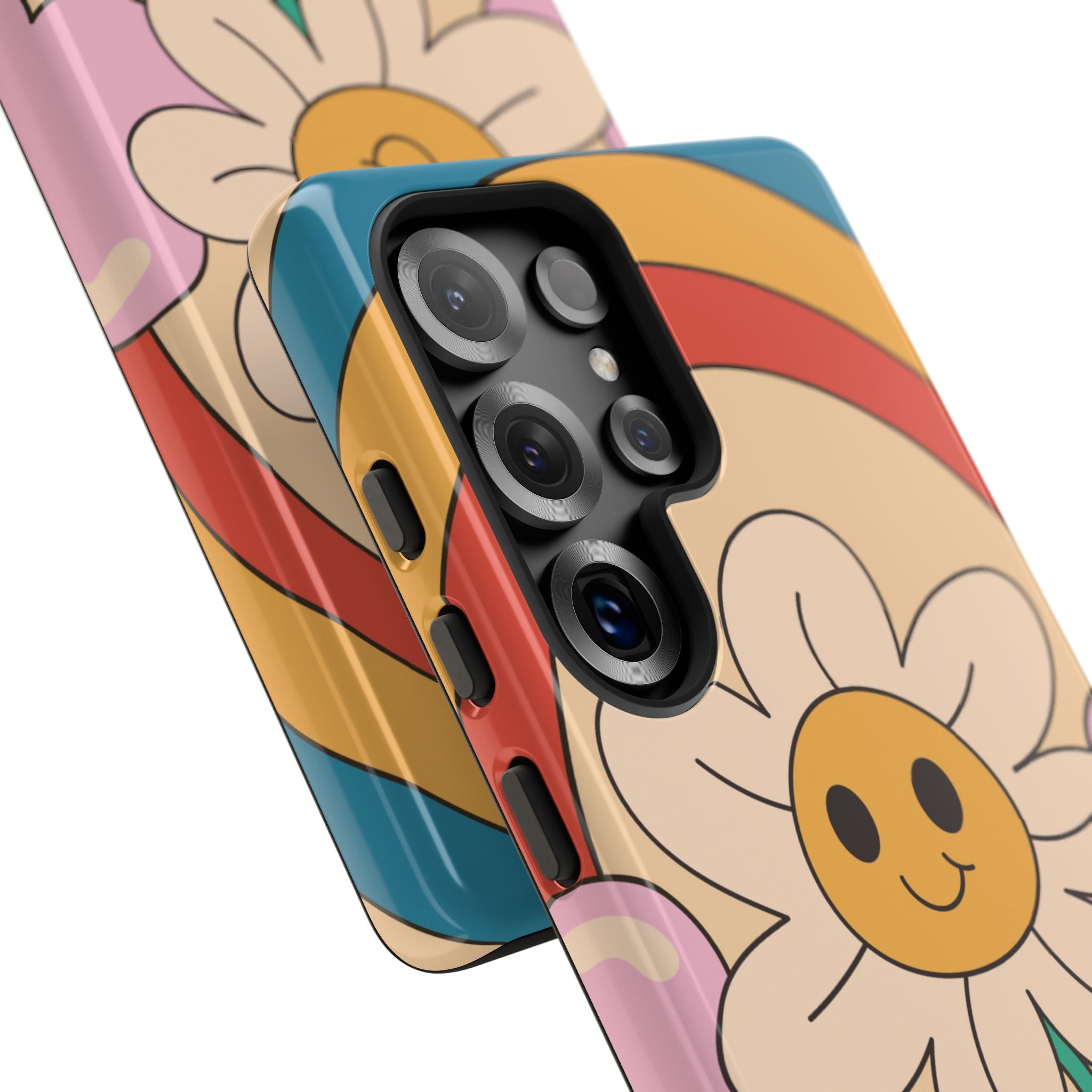 Joyful Retro Bloom - Samsung Case