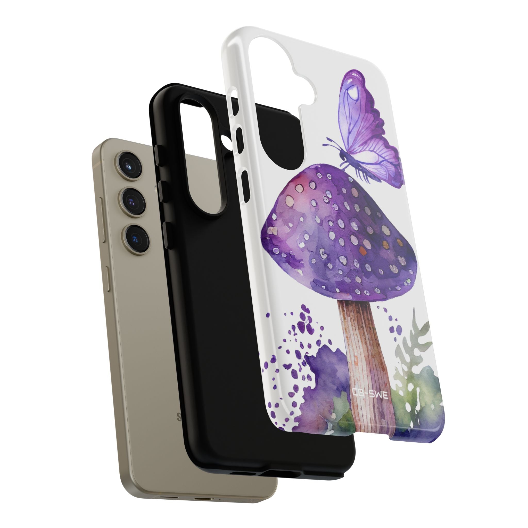 Whimsical Butterfly Perch - Samsung Case