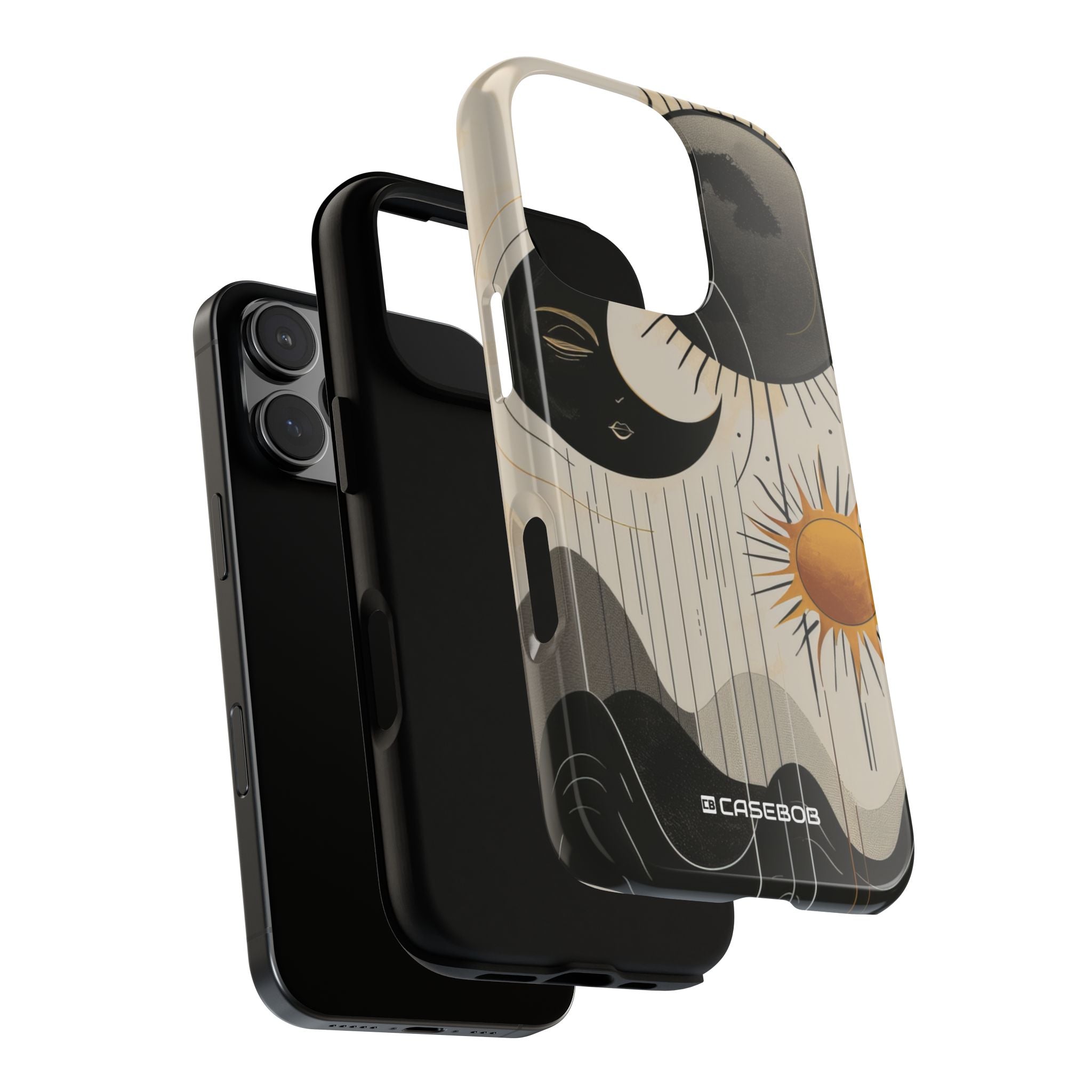 Celestial Harmony: Sun and Moon - for iPhone 16