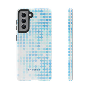 Blue Pixels - Protective Phone Case