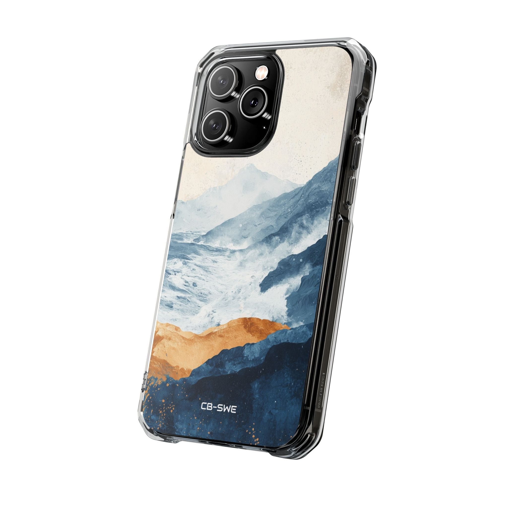 Waves Embrace Shore iPhone Case - Impact