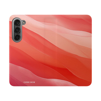 Wavy Coral Bands - Samsung S23 Case - Lompakko