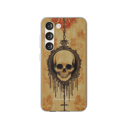 Gothic Skull Elegance Samsung S23 - Flexi Phone Case