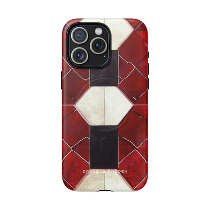 Gothic Hexagon Symmetry iPhone 15 | Tough+ Phone Case