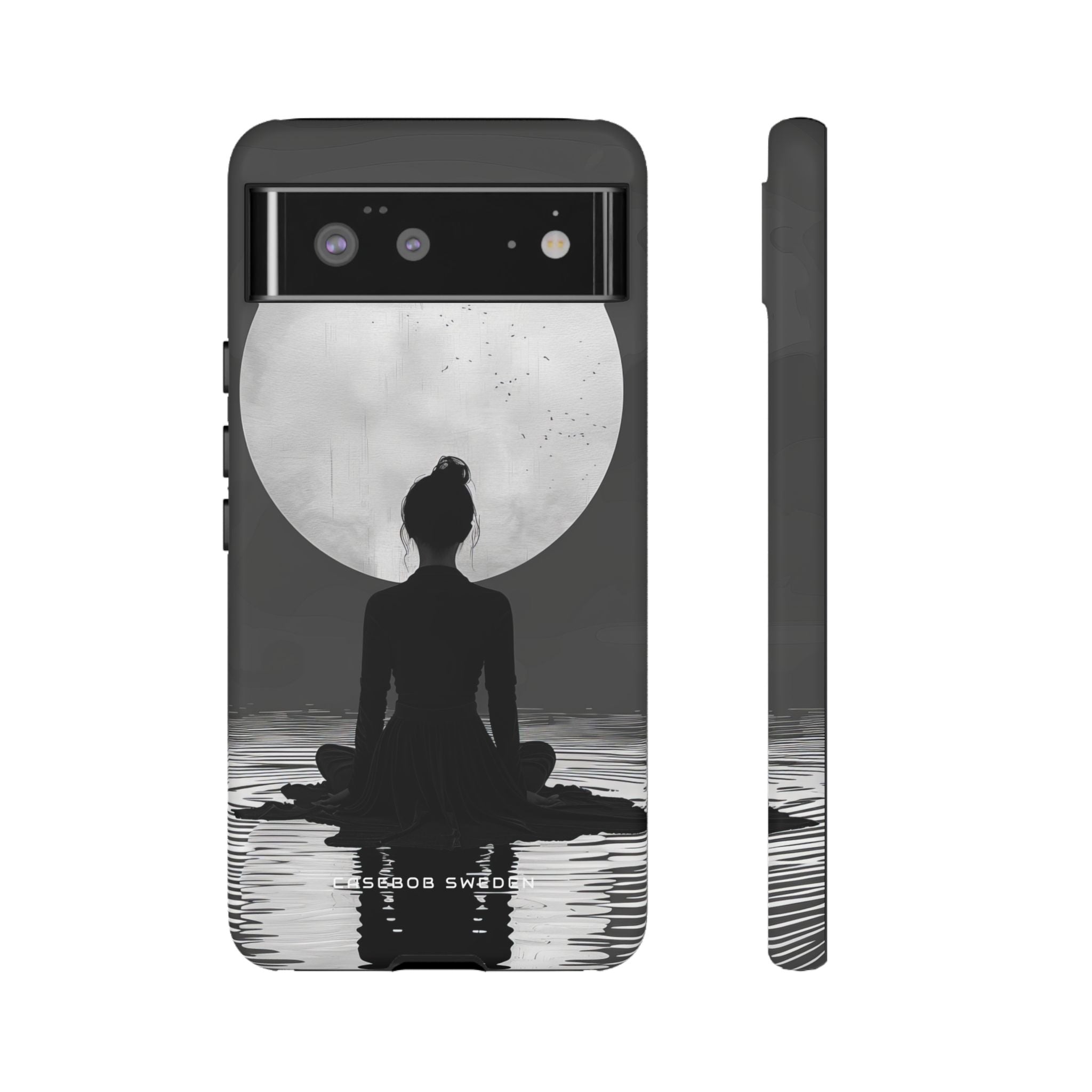 Zen Serenity Moon Reflection Google Pixel 6 - Tough Phone Case