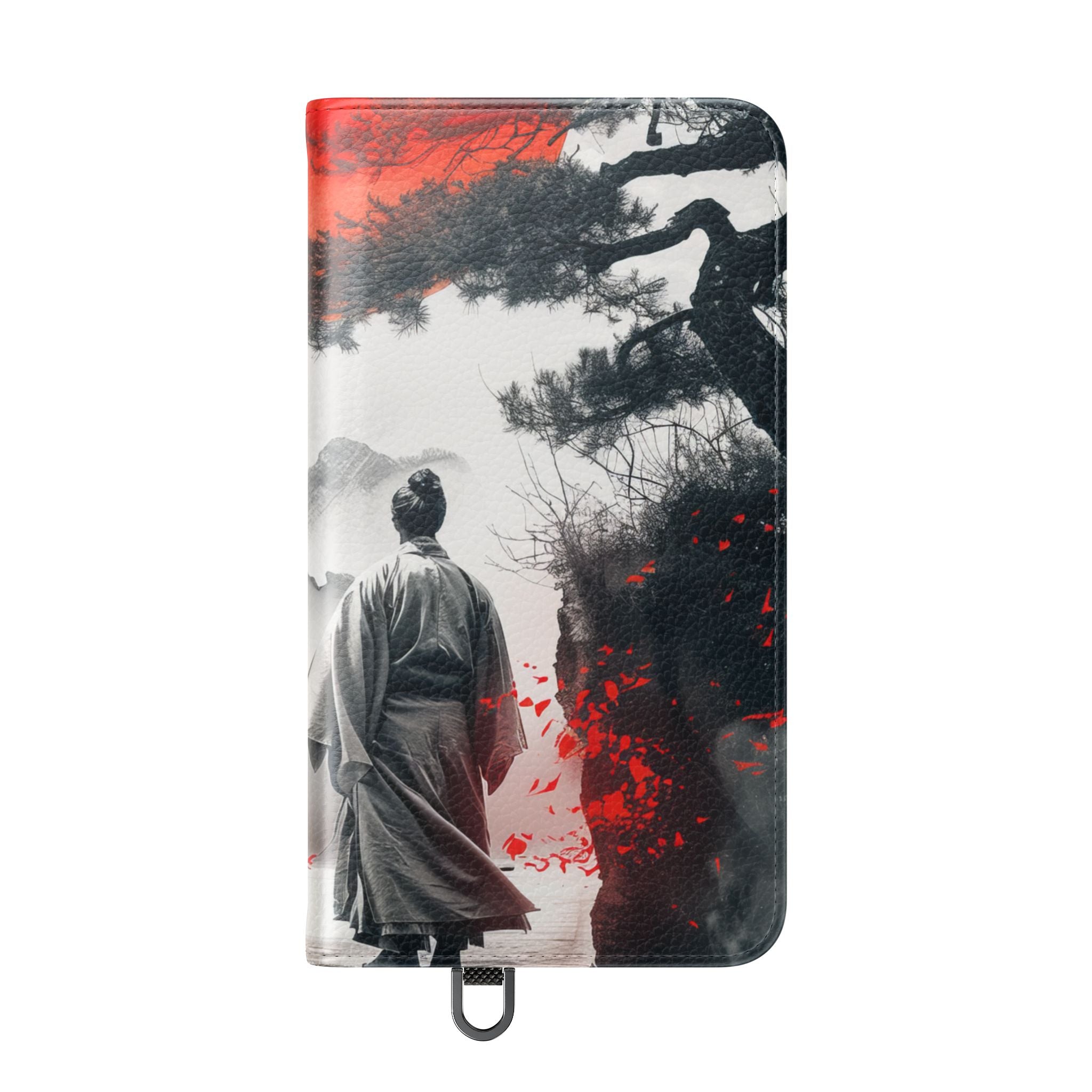 Red Sun Serenity - Samsung S24 Case - Wallet