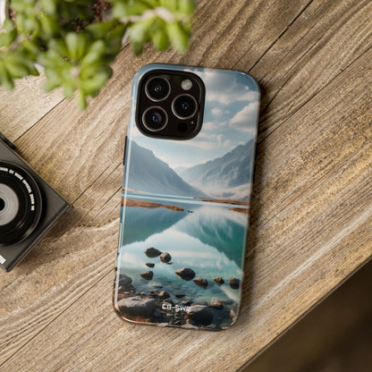 Mountain Reflections Swim - iPhone Case