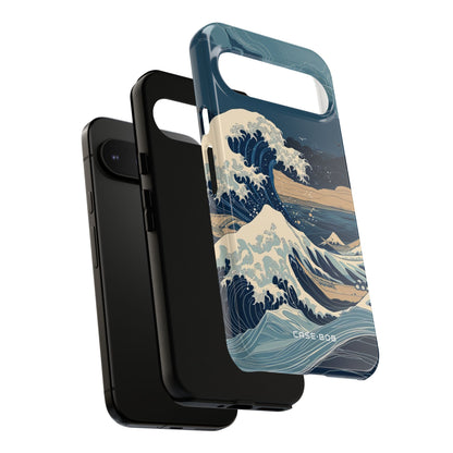 Cresting Blue Wave Google Pixel 9 Pro XL Case - Tough