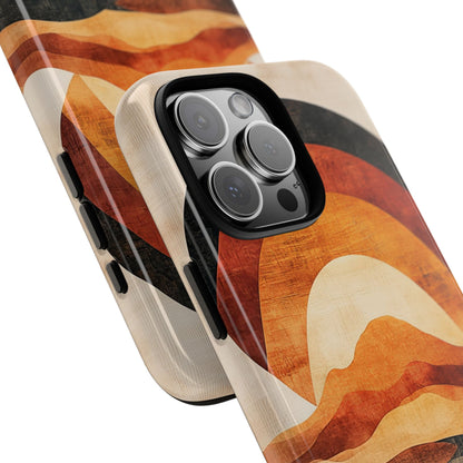 Sunrise Embraces Mountains - iPhone Case