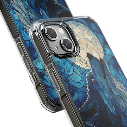 Wolf Howls Moonlight iPhone Case - Impact