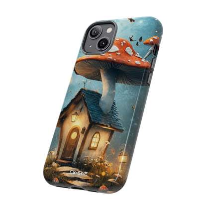 Mushroom House Glows - iPhone Case