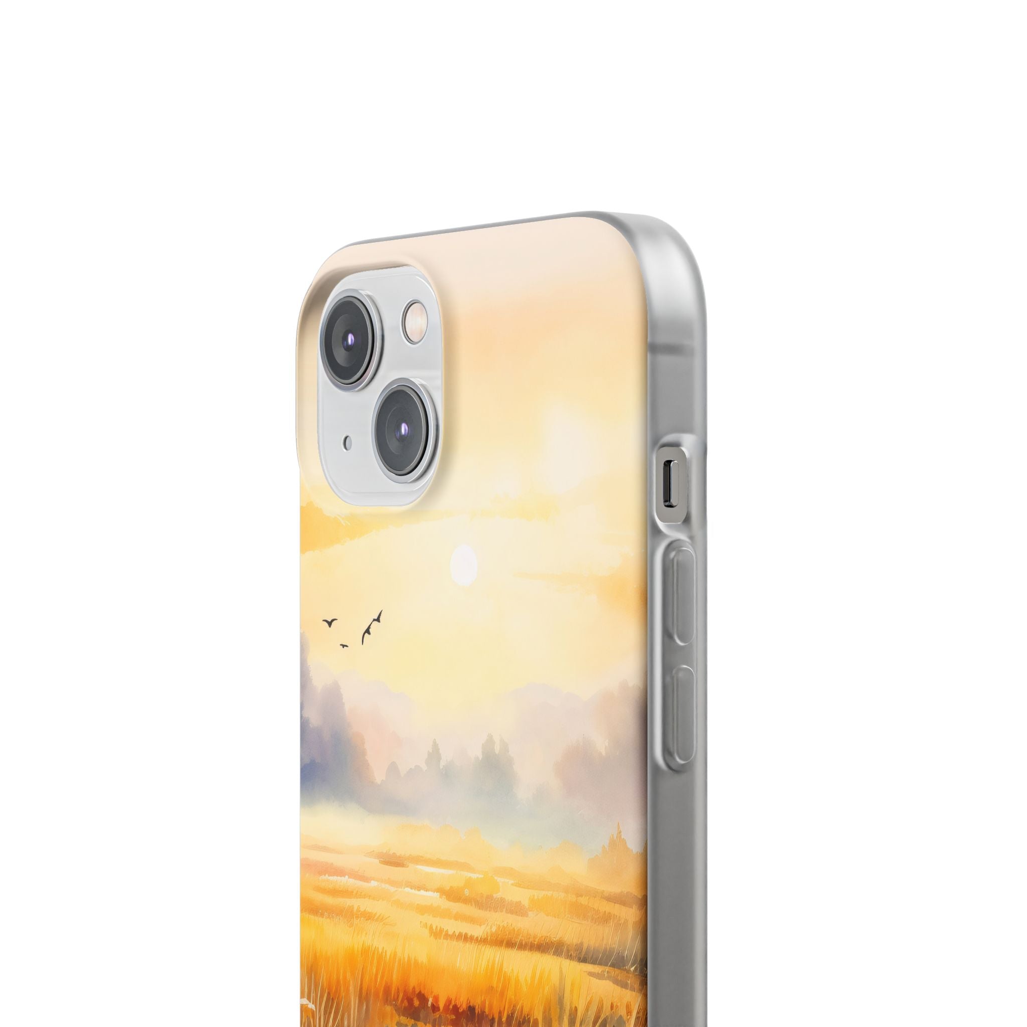 Glowing Sunrise iPhone 14 Case - Soft