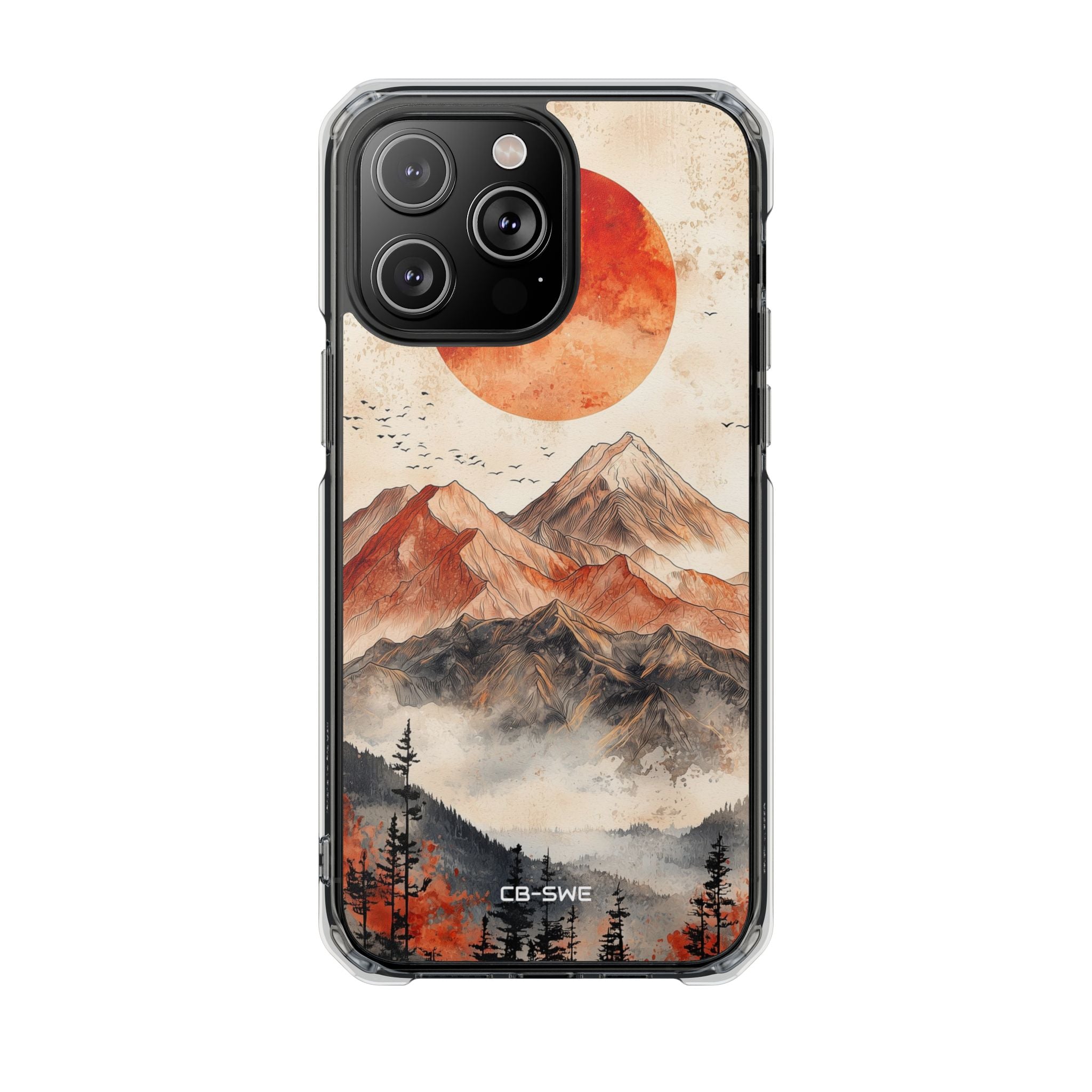 Mountains Greet Sun iPhone Case - Impact