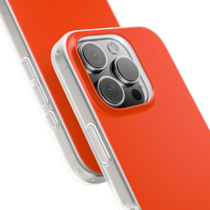 Orange Red iPhone 16 - Flexi Phone Case