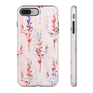 Pink Vintage Flowers - Protective Phone Case