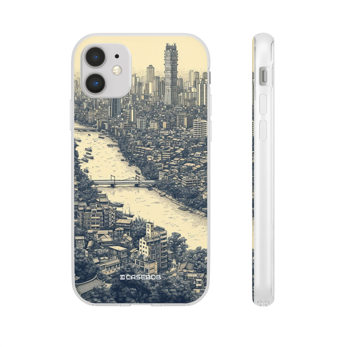 Nostalgic Metropolis | Flexible Phone Case for iPhone