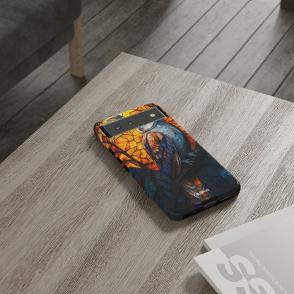 Owl Gazes Moonlight - Google Pixel Case