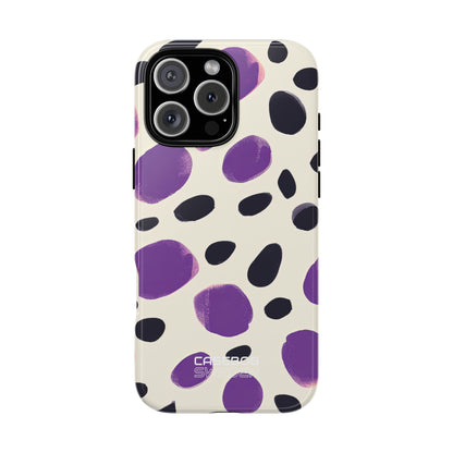 Purple Pebble Dance iPhone 16 - Tough