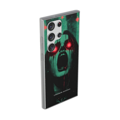 Haunting Glow of Gothic Eyes Samsung S23 - Flexi Phone Case