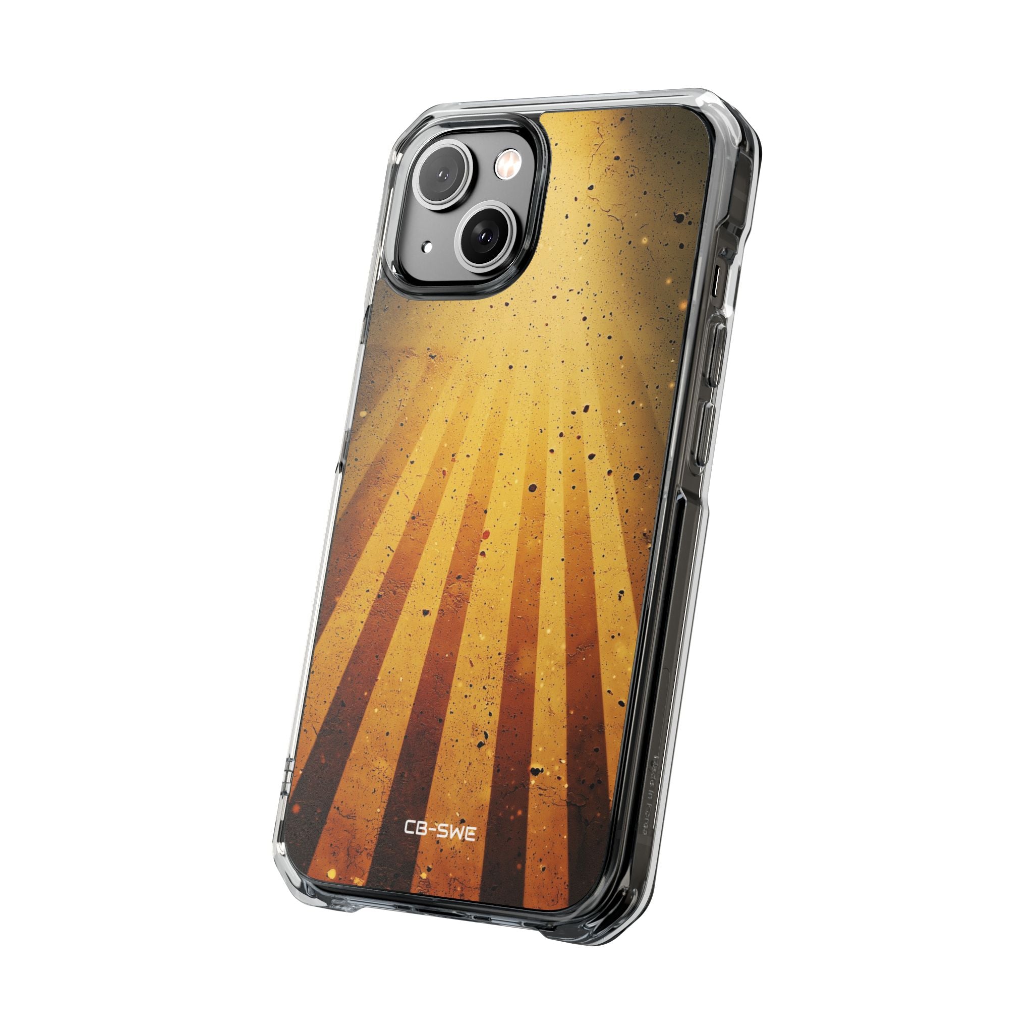 Golden Rays Emanate iPhone Case - Impact