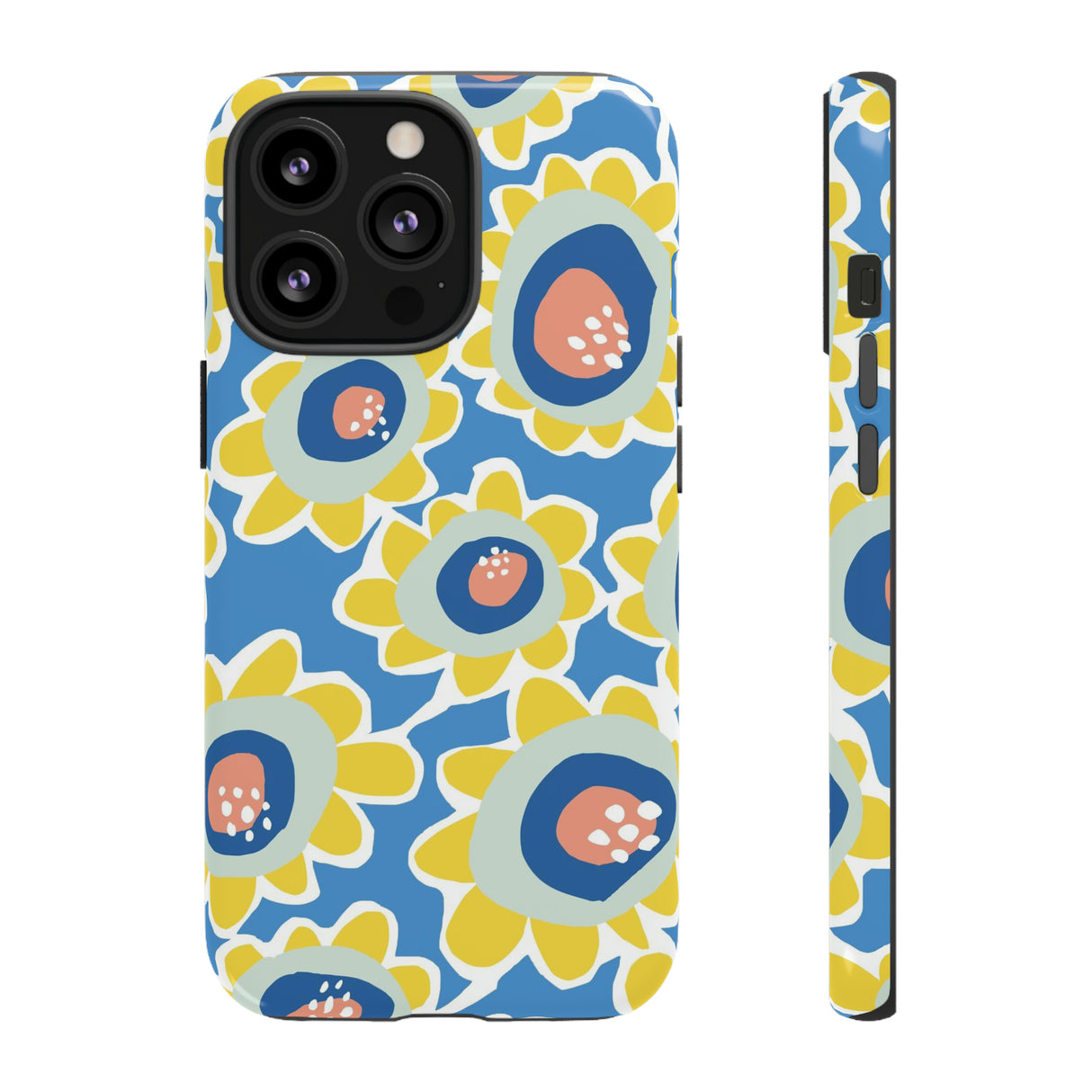 Summer Happy Flower - Protective Phone Case