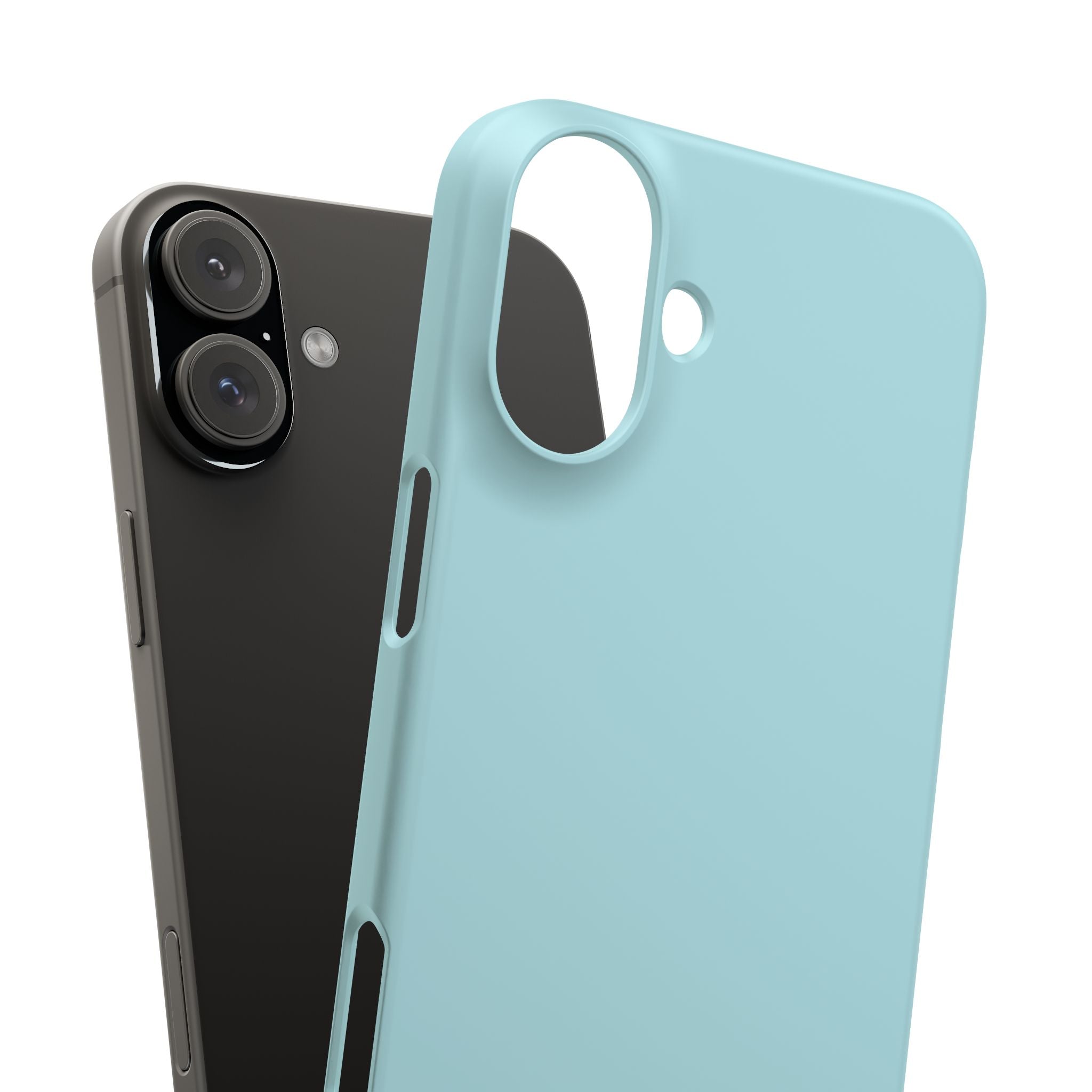 Powder Blue iPhone 16 - Slim Phone Case