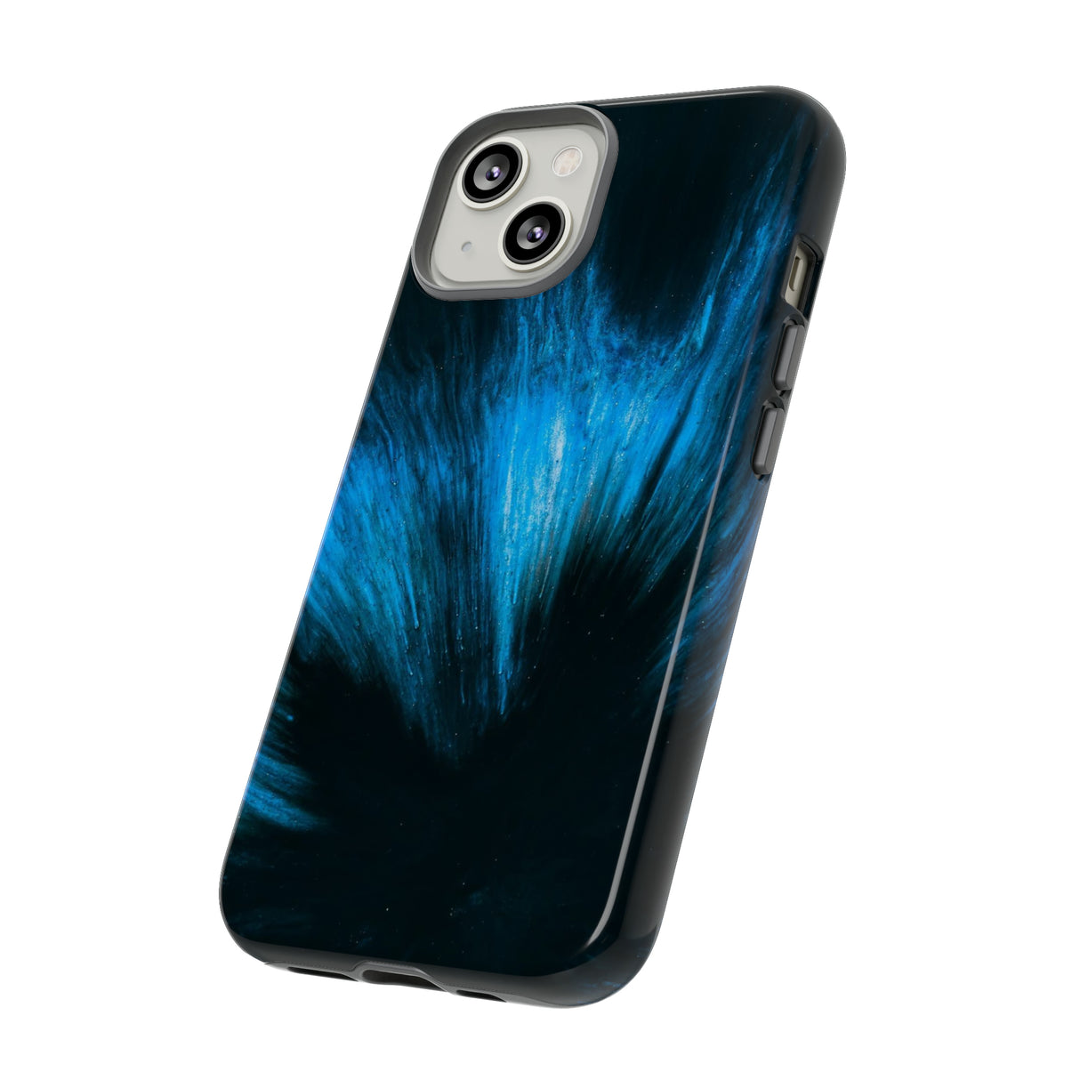 Midnight Shadow Ink Art - Protective Phone Case