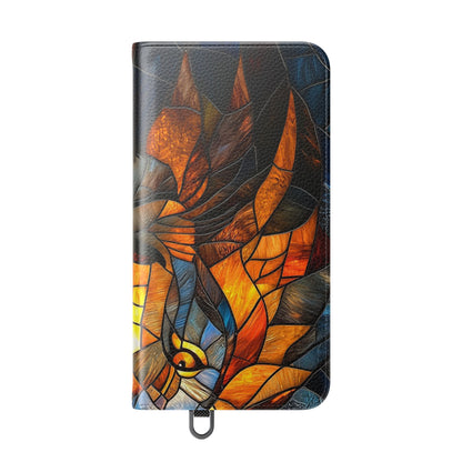 Flame Lion - Samsung S24 Plus Case - Wallet