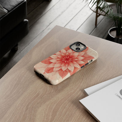 Floral Harmony Glows - iPhone Case