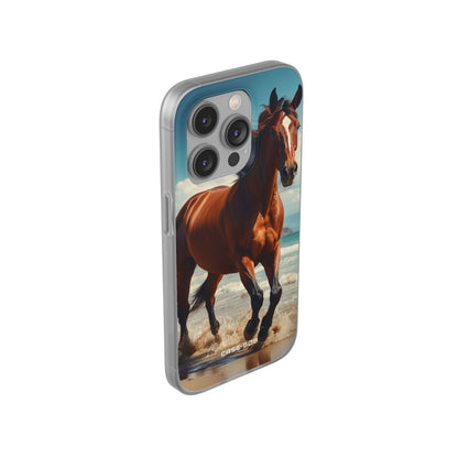 Blazing Horse iPhone 14 Pro Case - Soft
