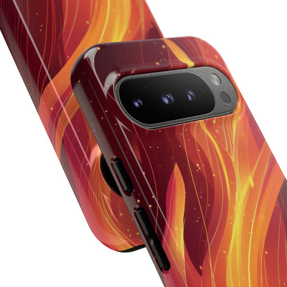 Flaming Flow Google Pixel 9 Pro Case - Tough